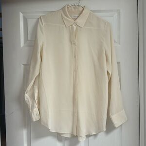 Everlane  silk relaxed shirt